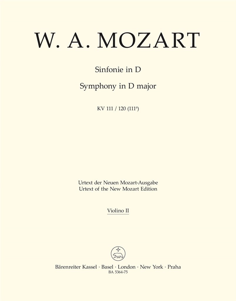 Symphony in D Major No. 48